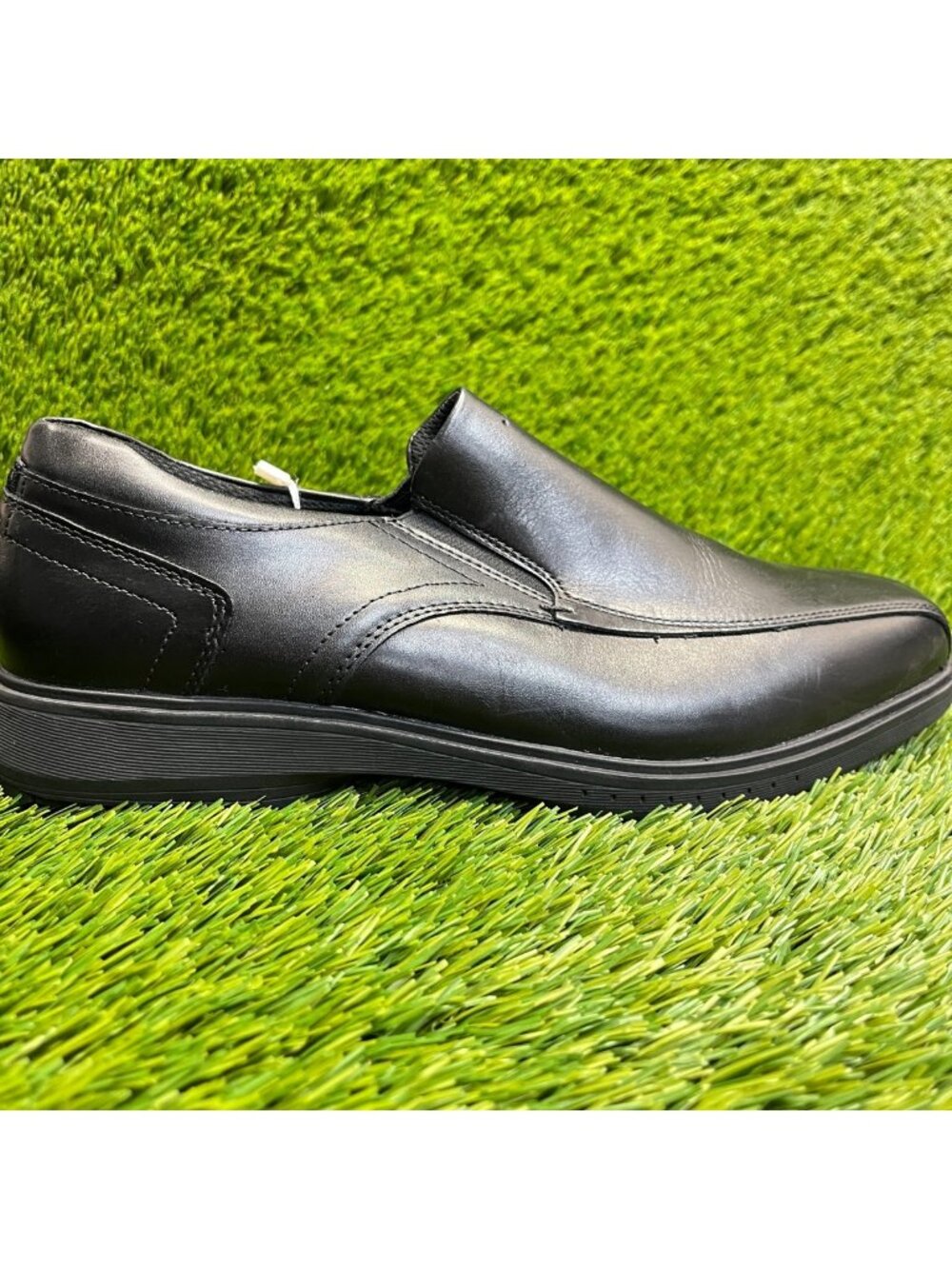Nunn Bush Kore Pro‎ Mens Size 8.5E Black Casual Classic Bicycle Toe Dress Shoes